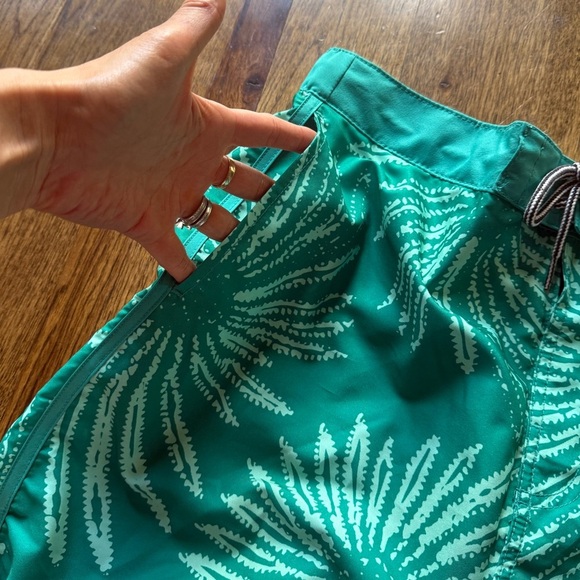 Speedo Men's 7" Floral Print E-board Shorts - Green Xxl - Picture 7 of 10